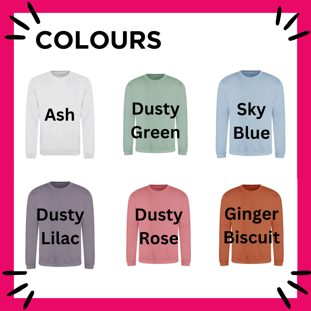 Black and Pink Minimalist Size Chart Instagram Post